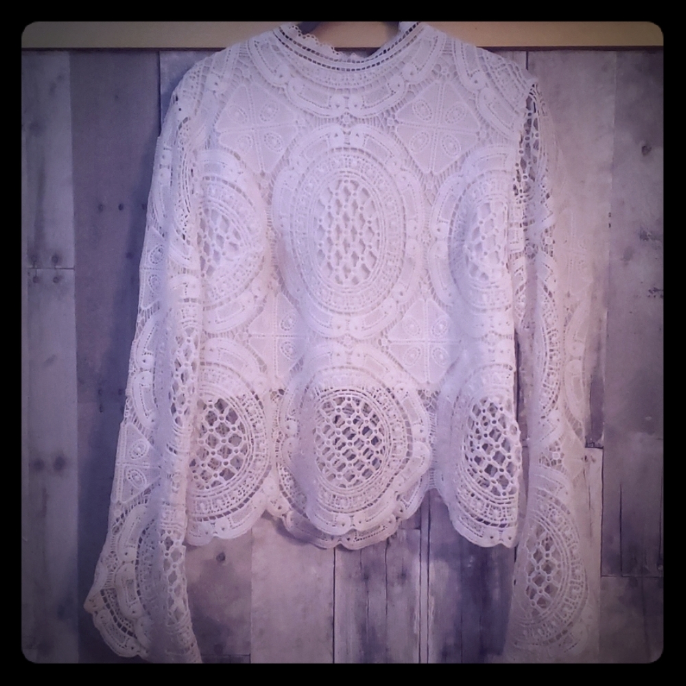 XL Lace top underlay tank